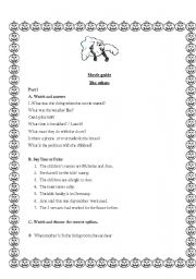 English worksheet: Movie Guide The others