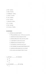 English worksheet: TEST YOUR ENGLISH