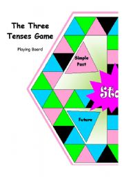 The Three Simple Tenses Game! PART 1 of 4