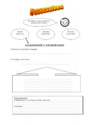 English Worksheet: Possessives