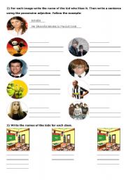 English Worksheet: Kids introductions - Part 2