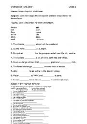English worksheet: grade 10