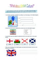 English Worksheet: British Culture