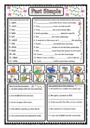Simple Past Tense  Examples & Exercises