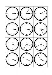 the clock worksheets