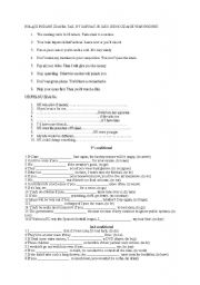 English Worksheet: 1&2 conditionals