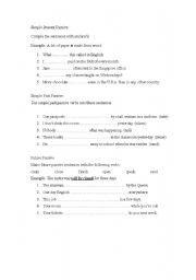 English worksheet: passive worksheet