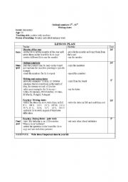 English Worksheet: Ordinal numbers 1st - 31st,  Writing dates 