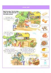 Stone Soup (Story Mini Book) - ESL worksheet by Alenka