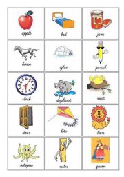 The alphabet  2/5 (Bingo)