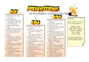 AT / ON / IN Prepositions