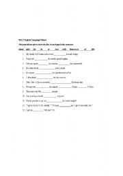 English worksheet: Prepostion mix