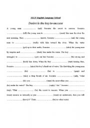 English Worksheet: Lanugage speaking