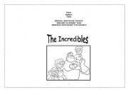 English worksheet: the ncredbles