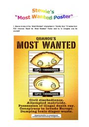 Most Wanted Poster