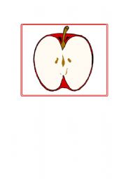 English worksheet: Smiling fruits flashcard(7)