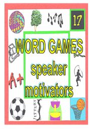 WORD GAMES - speaker motivators