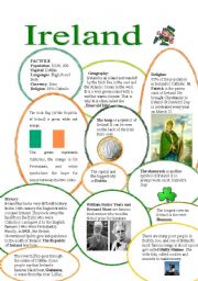 Ireland worksheets