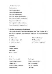 English worksheet: THIS AND THAT