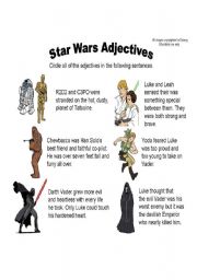 Star Wars Adjectives