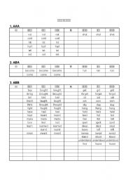 English worksheet: Basice verb learning for chinese