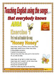 5 pages/3 exercises Teaching English Using Famous Songs ABBA
