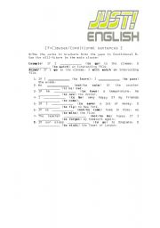 English Worksheet: Conditional Practice