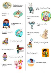 English Worksheet: pronouns