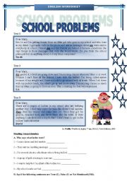 SCHOOL PROBLEMS (BULLYING)