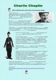Charlie Chaplin - past simple