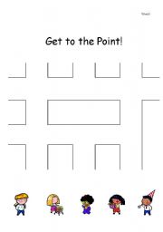English worksheet: Get to the Point 3