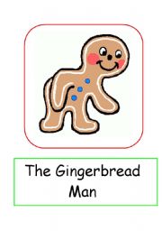 Gingerbread Man Flaschcards