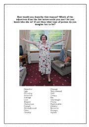 English Worksheet: Susan Boyle on Britains Got Talent