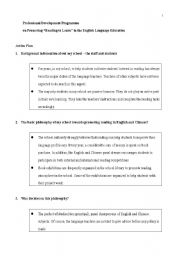English worksheet: Read to Learn