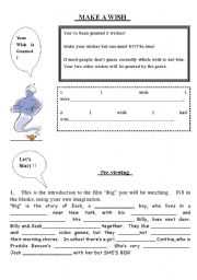 English Worksheet: Big worksheet