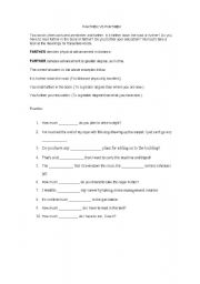 English Worksheet: father vs further