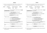 English Worksheet: Friends - The one with the rumors - modals