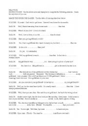 English worksheet: superlatives & comparatives