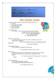 English Worksheet: the future tense