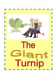 The Giant Turnip Play Script