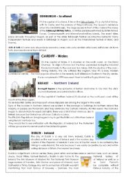 British capitals and Dublin