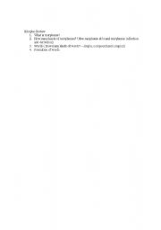 English Worksheet: Morphology review