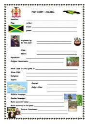 Fact sheet Jamaica