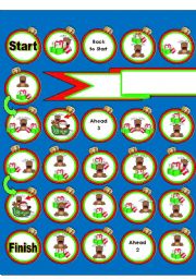 Where is the Reindeer ?  Prepositions Game (2 Pages)