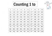 English Worksheet: Counting