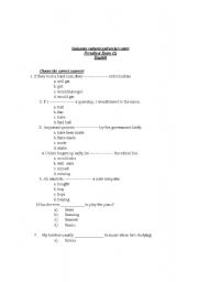 English worksheet: Condional Clause