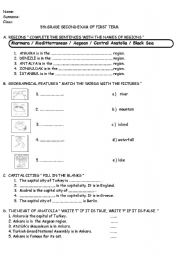 English worksheet: 5th grade exam