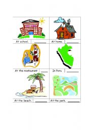 English worksheet: You can guess it
