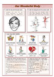 BODY PARTS AND BODY IDIOMS