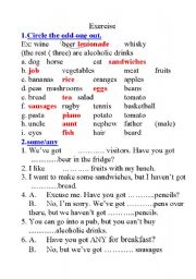English worksheet: Test1